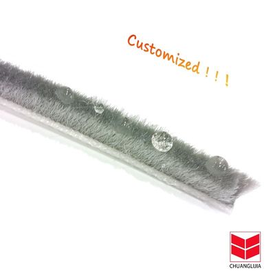 ارتفاع انبار 3-25mm و عرض 3-50mm نوار آب ضد آب پلاستیکی برای پنجره و درب در سیاه / خاکستری / قهوه ای / سفید / دیگر