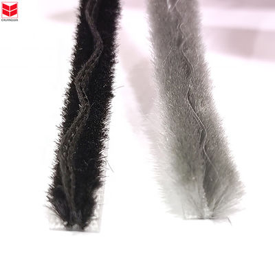 سیاه / خاکستری / قهوه ای هتل مهر و موم بالدار پشته پشم برای ضد گرد و غبار و ضد باد قابل تنظیم