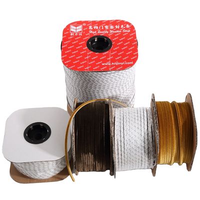 3-25mm ارتفاع انبار خاکستری مشکی پارچه ای سفارشی انبار درب و پنجره نوار آب و هوا خود با و گواهینامه ISO9001 2008