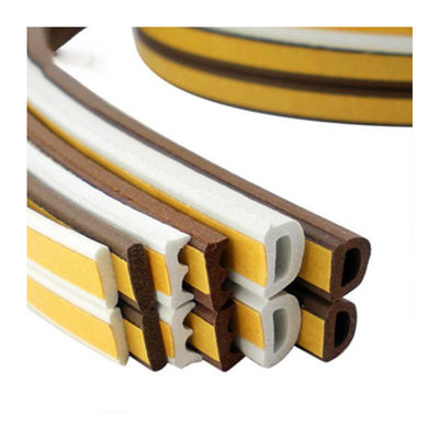 3-50mm عرض CLJ EPDM فوم آب و هوا برای پنجره و درب مهر و موم 3-25mm ارتفاع انبار سیاه / خاکستری / قهوه ای / سفید / رنگ های دیگر