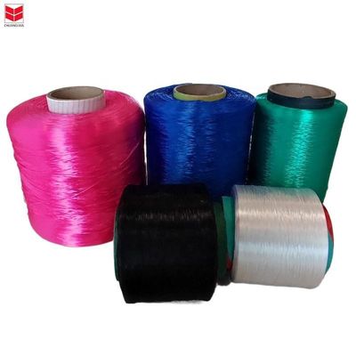 استحکام بالا 100% FDY پلی پروپیلن نوار 900/1000/1250/2000/3000 Denier Twist Core Spun Yarn