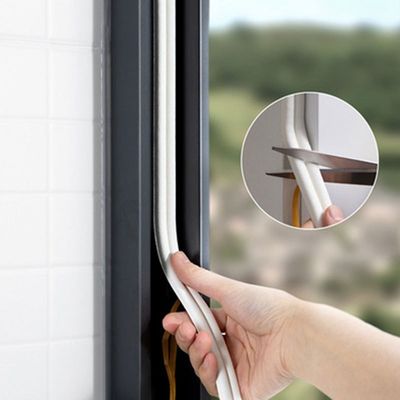 تخصیص مقاومت به پیری Tpe PVC Epdm درب چوبی لاستیک آب و هوا مهر و موم نوار برای آپارتمان