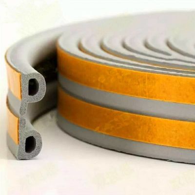 100٪ PP سیلیکون لاستیک Pvc سیم بندی صاف Extruded Epdm درب پنجره شکل E