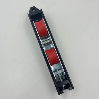 رولرهای درهای شیب دار سیاه V Groove Aluminum Sliding Window Roller