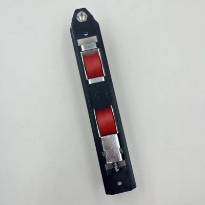 رولرهای درهای شیب دار سیاه V Groove Aluminum Sliding Window Roller