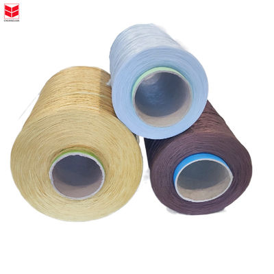 رشته های تک رشته ای رنگ آمیزی Pp Multifilament 2mm 3ply DTY BCF Polypropylene Yarn برای کیسه های بافندگی