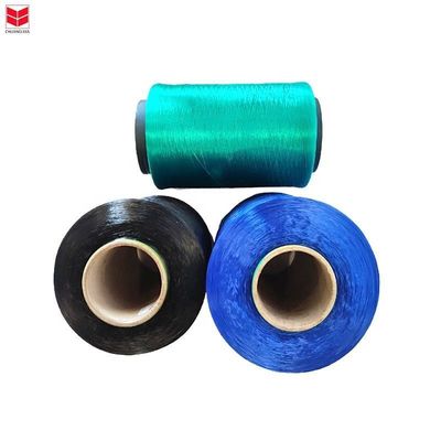 72F-130F RING SPUN نخ پلی پروپیلن pp نخ 900d برای بافتن رشته های طناب در رنگ قوی