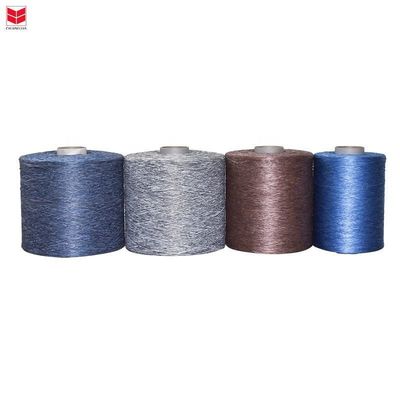 72F-130F RING SPUN نخ پلی پروپیلن pp نخ 900d برای بافتن رشته های طناب در رنگ قوی