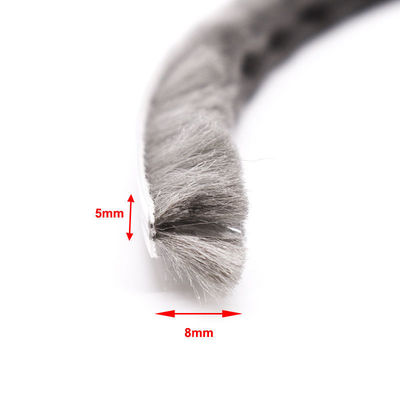 PP Fin Aluminium پنجره ها و درها آب و هوا نوار برش مهر برای آپارتمان بلند 3-25mm / عرض 3-50mm