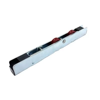 رولر پنجره شیشه ای UPVC سخت افزار U Groove دو چرخ فلز
