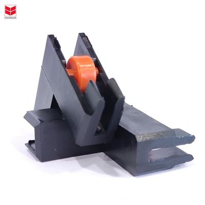 درب پنجره کشویی سنگین نایلون رولر آلیاژ روی شکل L