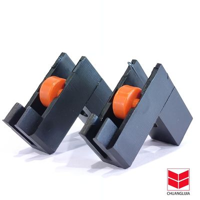 آلومینیوم پنجره اسلاید اپوسیت چرخ چرخ مخصوص برای یک چرخ