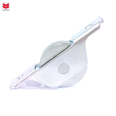 آلومینیوم دو جار پنجره درب پایین رولرها با خانه پلاستیکی چرخ چرخ