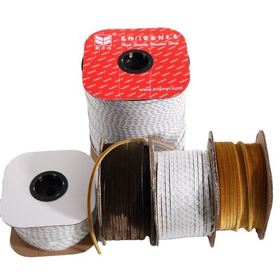 7*10mm ارتفاع انبار 3-25mm سیلیکون استریپ آب و هوا برس برای بسته بندی درب در رنگ های سیاه / خاکستری / قهوه ای / سفید