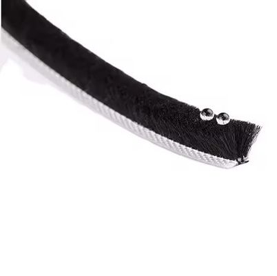 درب کشویی آب و هوا در سیاه / خاکستری / قهوه ای / سفید / رنگ های دیگر 100%PP سیلیکون پلی پروپیلن