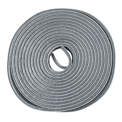 ارتفاع انبار 3-25mm عرض 3-50mm 100%PP آلومینیوم آلیاژ نوار برس آب و هوا نوار برای درب چپ CLJ درب کشویی