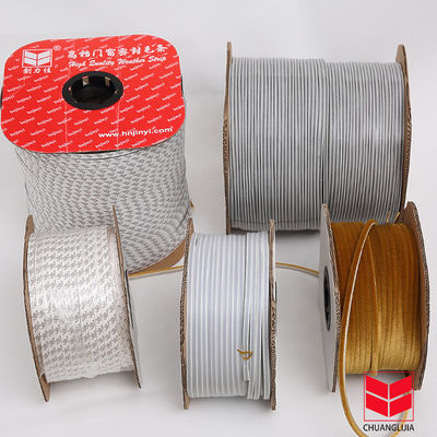 نوار آب و هوایی ضد بادی برای درب و پنجره خود چسب سیلیکون 3-25mm ارتفاع انبار 3-50mm عرض برعکس