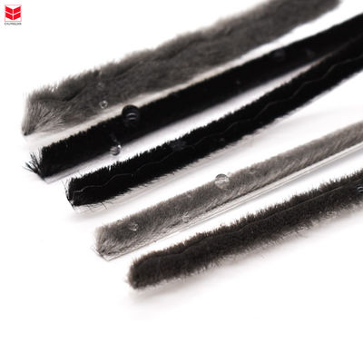 طراحی مدرن چوبی سفارشی بسته بندی درب مهر و موم نوار برس ارتفاع بسته 3-25mm برای مهر و موم طولانی مدت