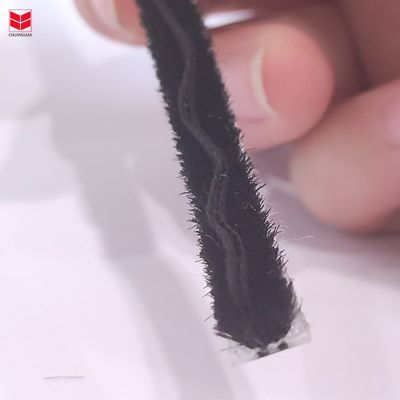 7*8 3p2l پکیج پشم نوار آب و هوایی با باله پلاستیکی برای درب و پنجره مهر سیاه / خاکستری / قهوه ای / سفید / دیگر دوام 100%PP