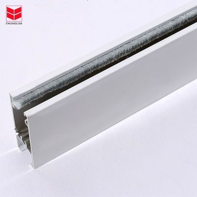 برس پاک کننده آب و هوا برای پنجره های لغزنده 100٪PP برس پاک کننده ارتفاع 3-25mm / عرض 3-50mm