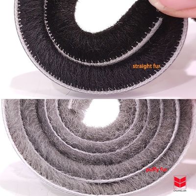 048 * 500 3p خاکستری سیاه پنجره و درب سیلیکون ضد آب انبار پلاستیکی نوار آب و هوا طراحی مدرن ISO9001 2008 گواهینامه