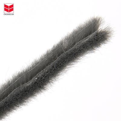 سیاه / خاکستری / قهوه ای هتل مهر و موم بالدار پشته پشم برای ضد گرد و غبار و ضد باد قابل تنظیم