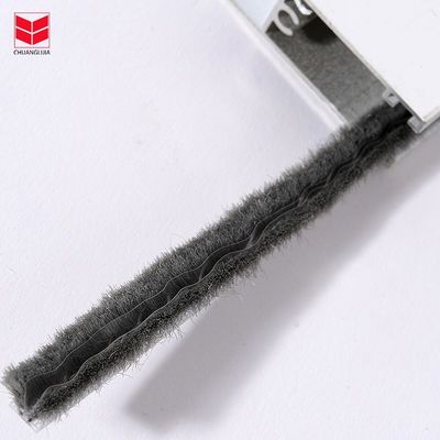 سیاه / خاکستری / قهوه ای هتل مهر و موم بالدار پشته پشم برای ضد گرد و غبار و ضد باد قابل تنظیم