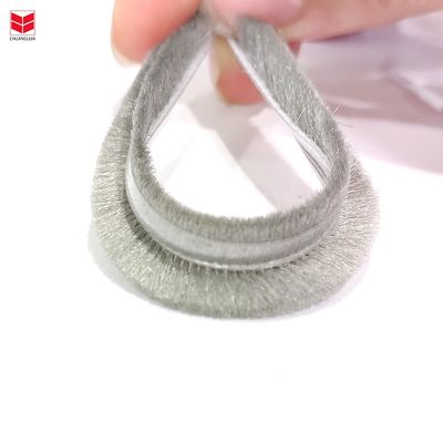 سیاه / خاکستری / قهوه ای هتل مهر و موم بالدار پشته پشم برای ضد گرد و غبار و ضد باد قابل تنظیم