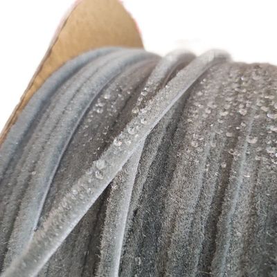 100%PP 3p خاکستری سیاه پنجره و درب سیلیکون ضد آب پشته پلاستیک آب و هوا نوار 3-50mm عرض 3-25mm ارتفاع پشته