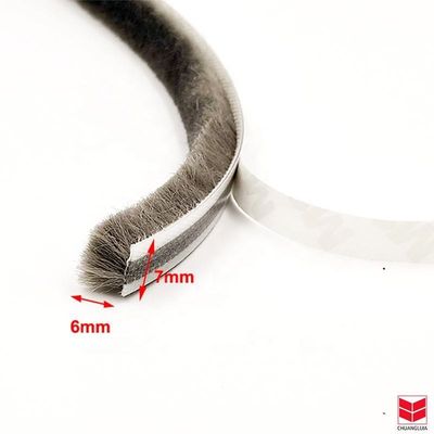 پشته ی پشه ای برای درب و پنجره ی آلومینیومی ارتفاع پشته 3-25mm / عرض 3-50mm 100%PP