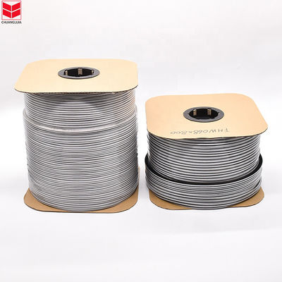 100٪ مواد Pp پکیج پشم نوار آب و هوایی با سبک طراحی مدرن و گواهینامه ISO9001 2008 از رنگ های سیاه خاکستری
