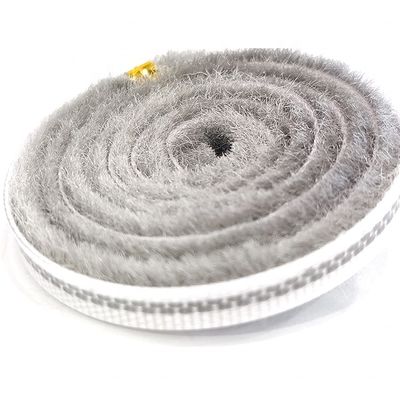 3-25mm ارتفاع پشته پلاستیکی بالدار مهر و موم های پشم پشته برای طراحی مدرن مهر و موم بالدار آب و هوا نوار